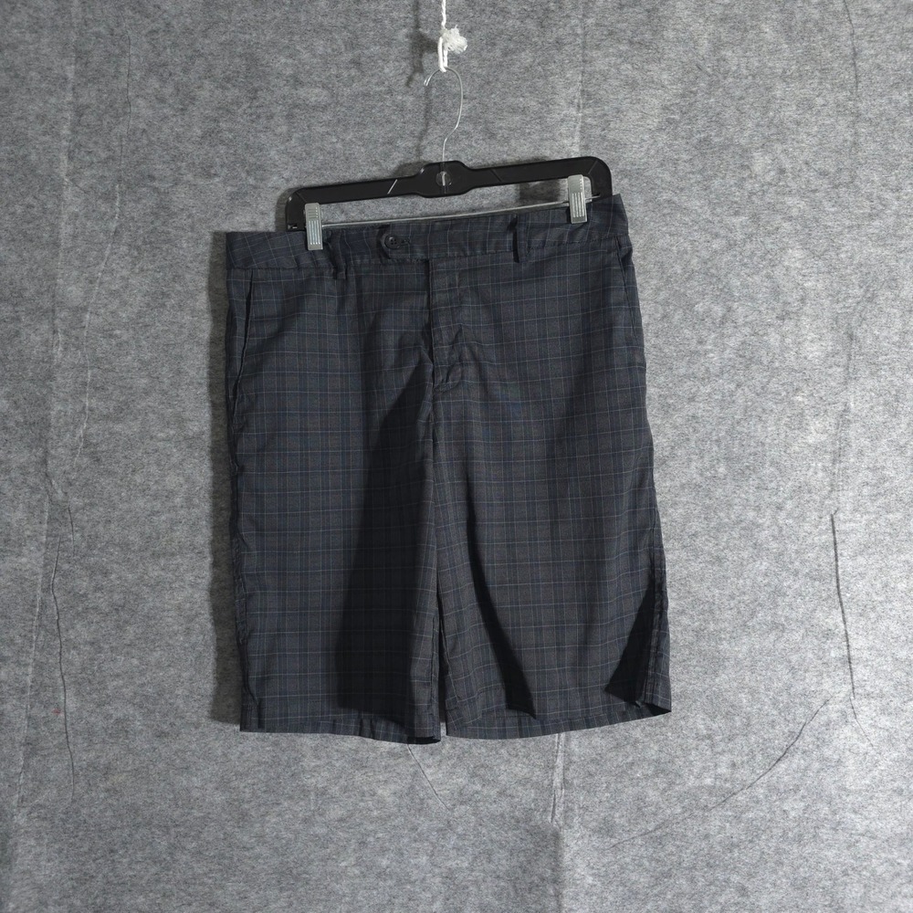 Under Armour Mens 32 Gray Plaid Golf Shorts Lightweight‎ Athletic Performance